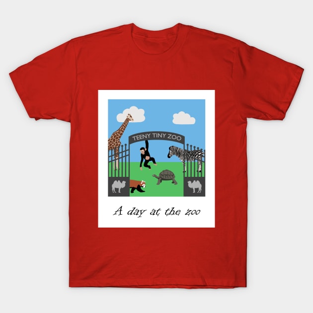 a day at the zoo T-Shirt by GeoCreate